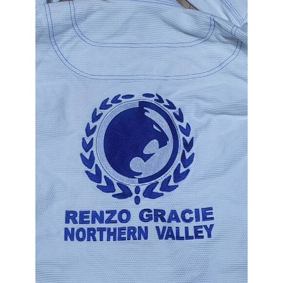 renzo gracie gi Brazilian Jiu-Jitsu Youth M-00 White @H77 - Picture 2 of 9